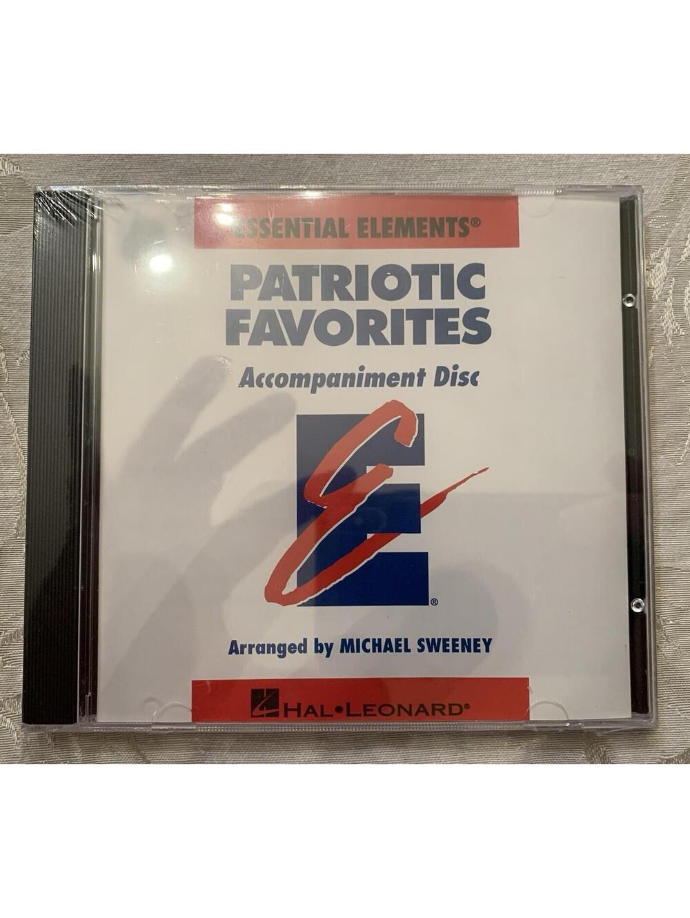 New Hal Leonard Patriotic Favorites Accompaniment Disc UPC 073999650839